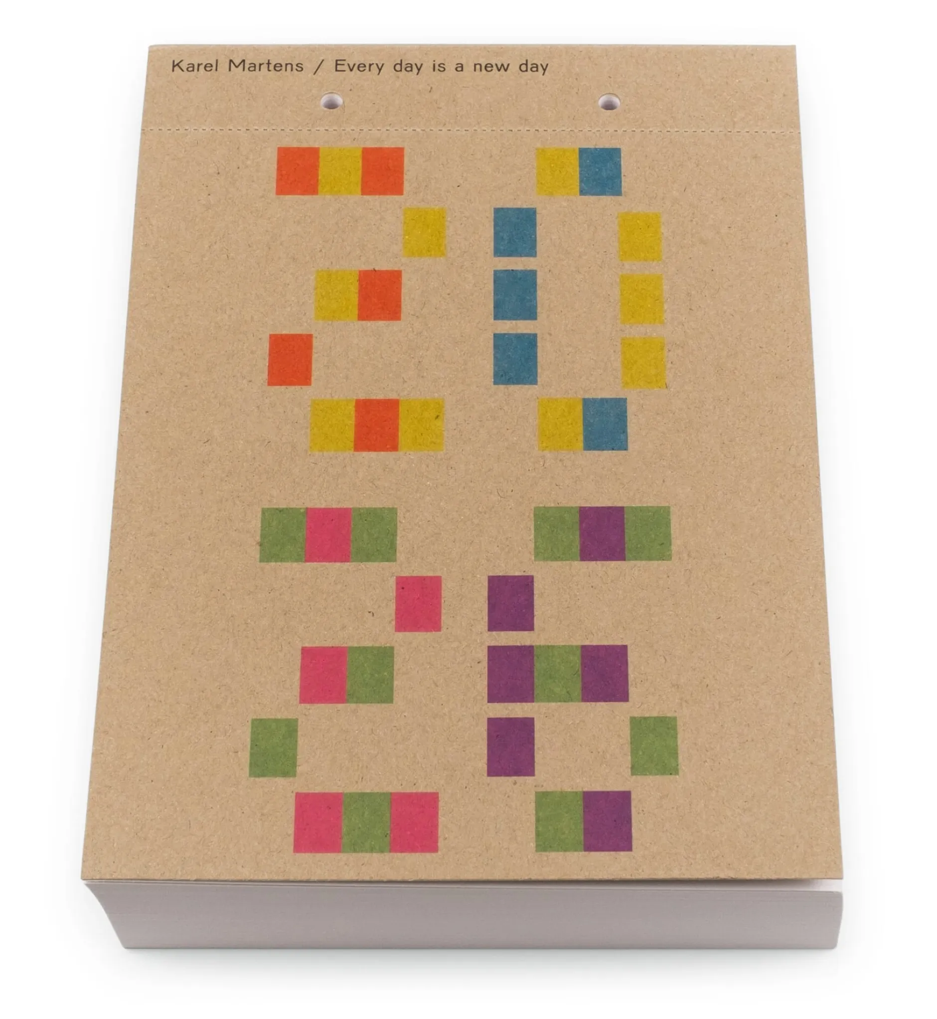 Abreißkalender Every Day Is a New Day - Karel Martens