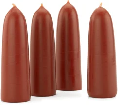 Kerzenmanufaktur, Imkerei & Gänserei Stephan Becker Adventskerzen Bienenwachs Rot Hot