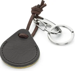 Ackermann Taschenmanufaktur Airtag-Hülle Leder, oliv-braun Discount