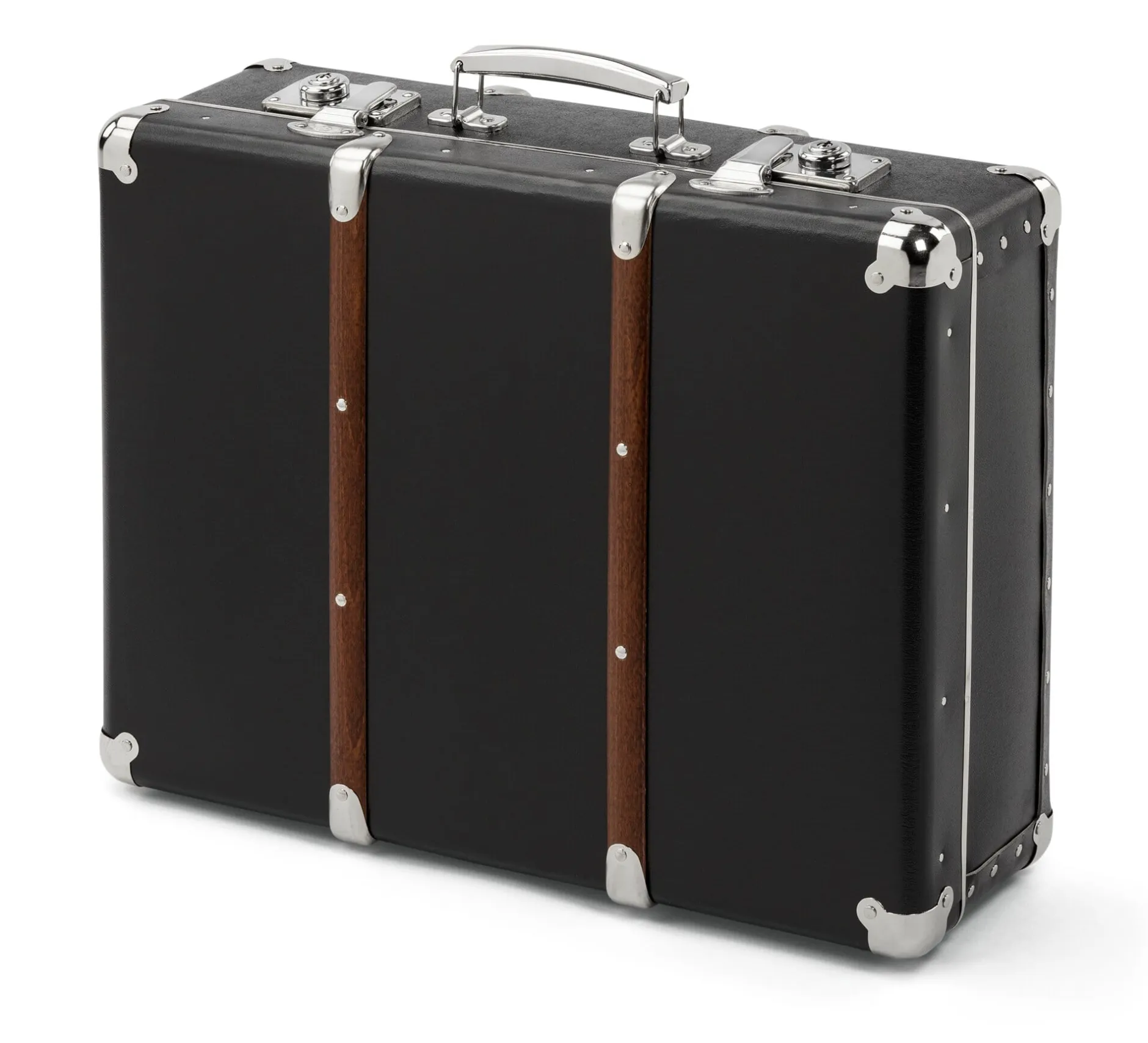 KAZETO spol Aktenkoffer Pappe Schwarz