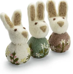 Én Gry & Sif Anhänger Osterhase Filz bestickt