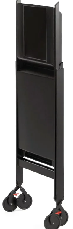 Alessi Arbeits- und Serviertisch Plico, rollbar Hot