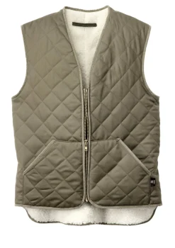 Manufactum Arbeitsweste Wollfutter Oliv