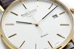 Bruno Söhnle Glashütte Armbanduhr Rondo Gold Ø 38 mm Quarz Hot