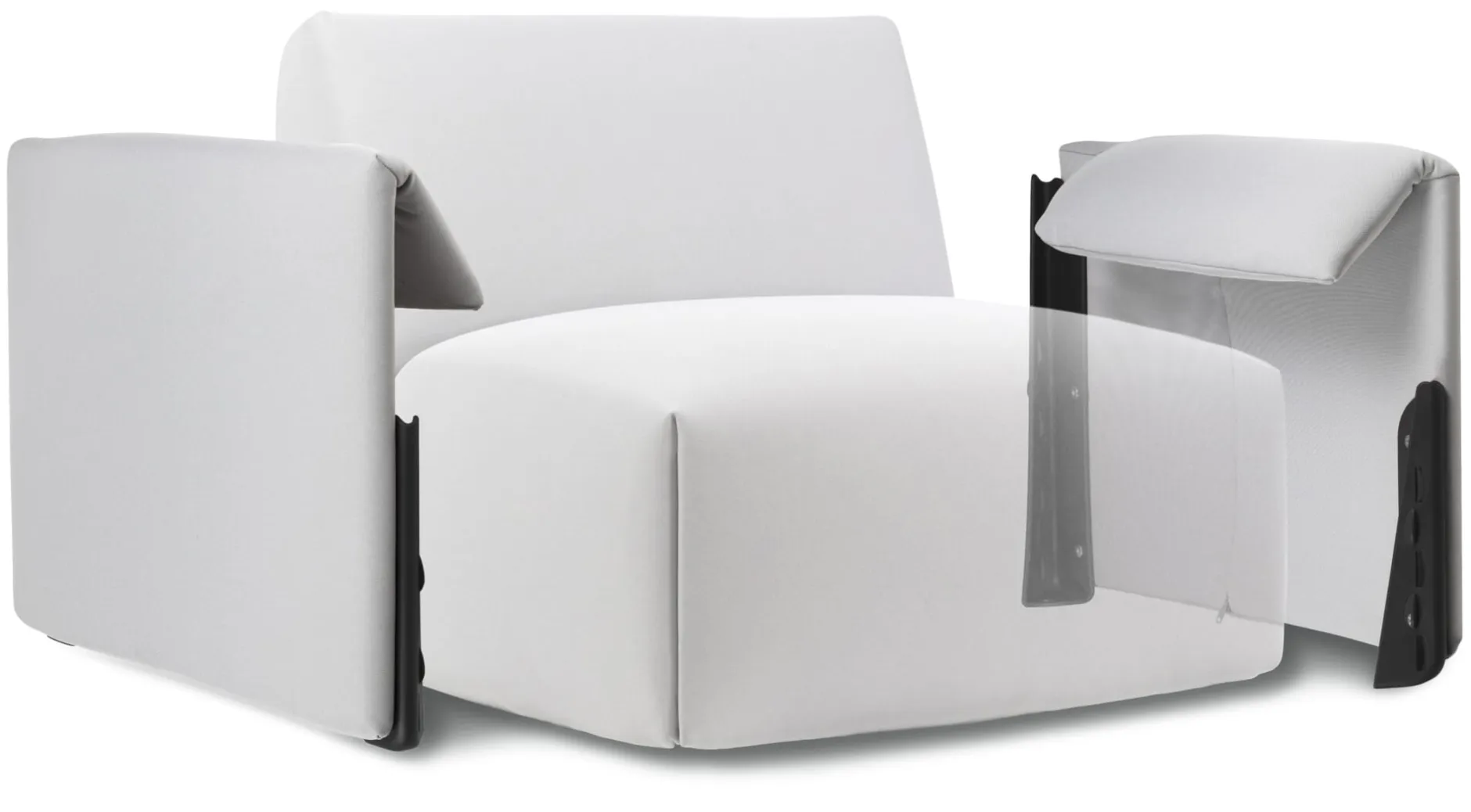 Magis Armlehne, links zu Sofaelement Costume New