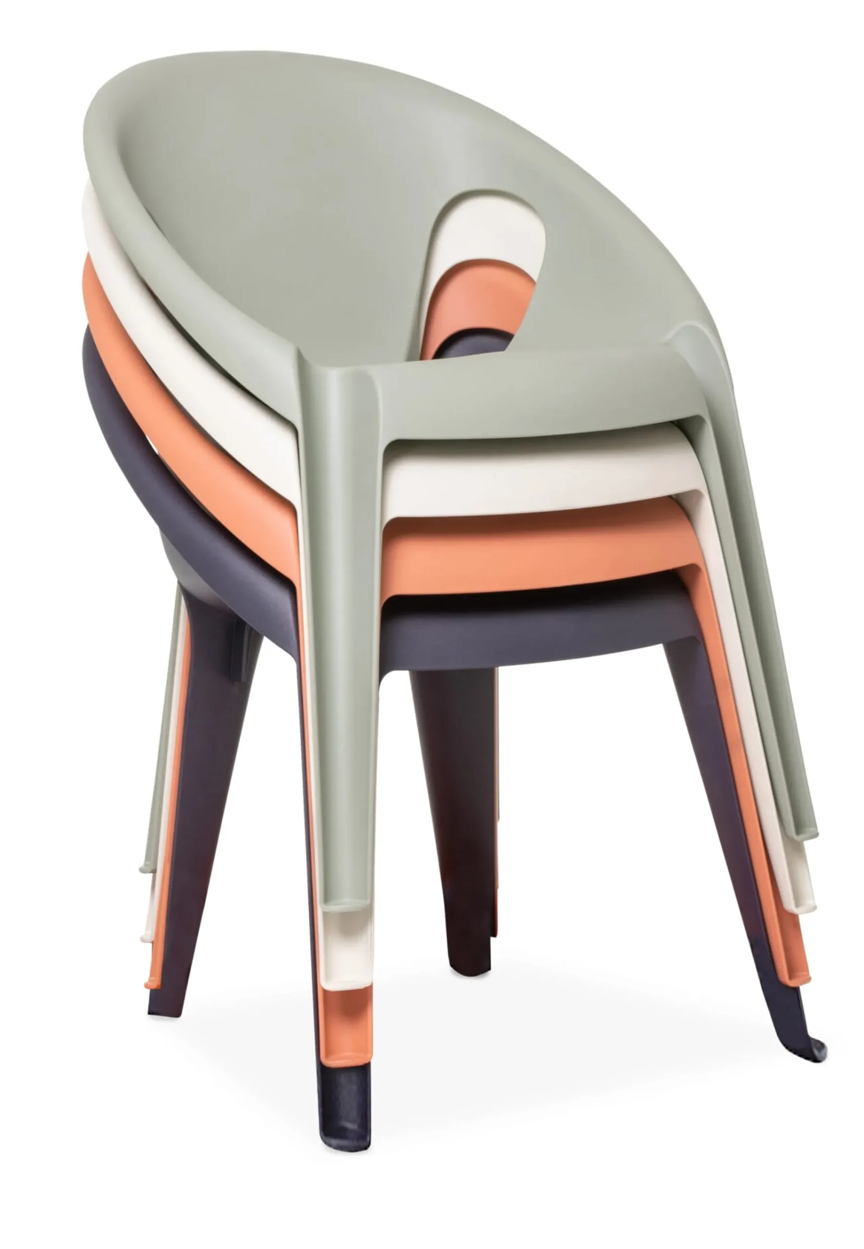 Magis Armlehnstuhl Bell Chair Orange Outlet