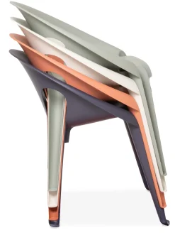 Magis Armlehnstuhl Bell Chair Orange Outlet