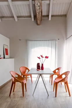 Magis Armlehnstuhl Bell Chair Orange Outlet