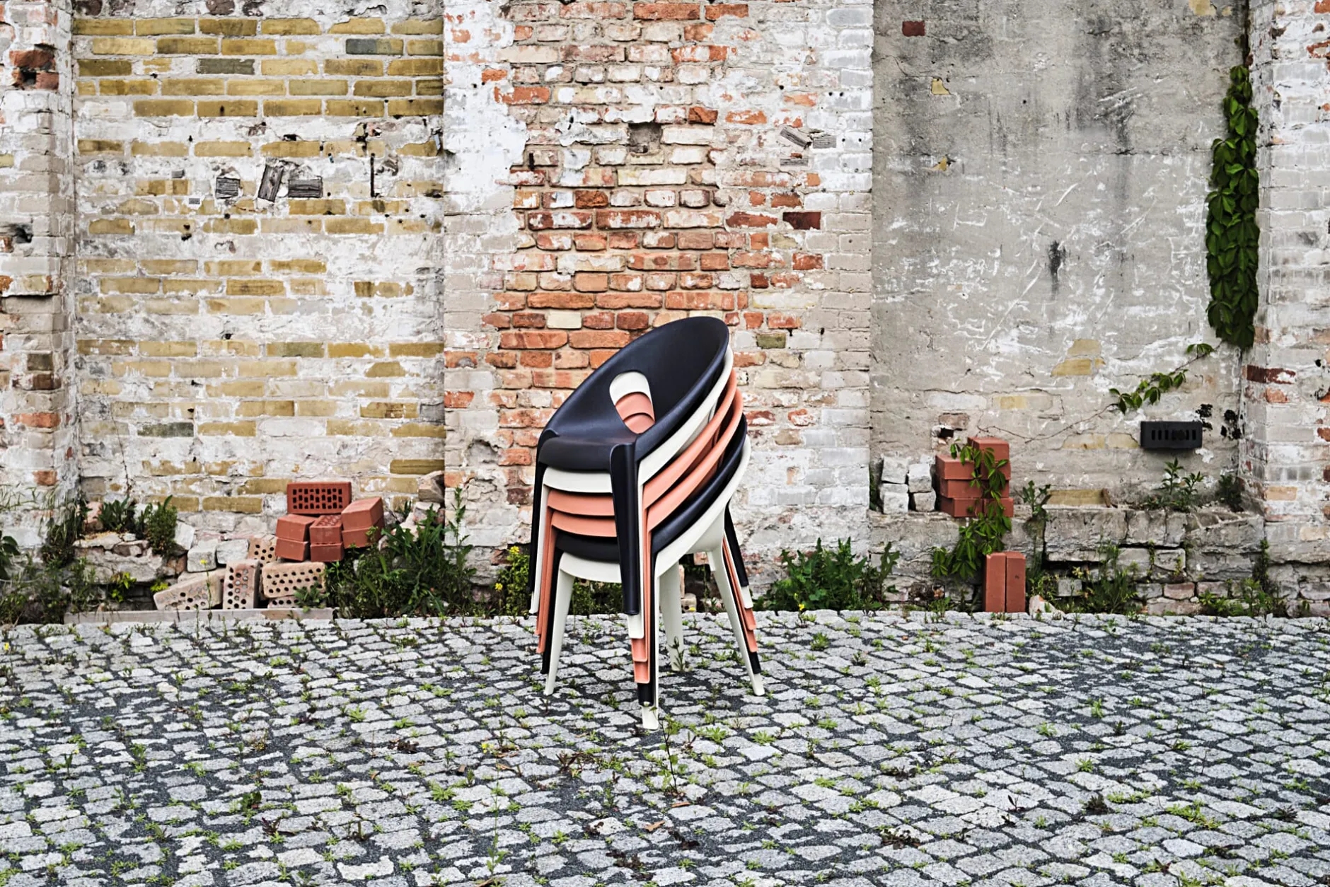 Magis Armlehnstuhl Bell Chair Weiß Hot