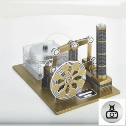 AstroMedia Dampfmaschine Bausatz Hot