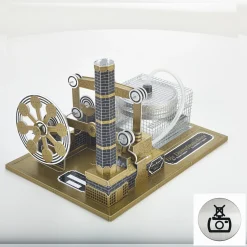 AstroMedia Dampfmaschine Bausatz Hot