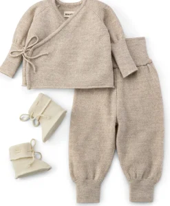 Halfen-Strickerei Baby-Bundhose Merinowolle Beige Discount