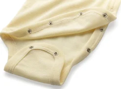 Engel Baby-Wickelbody Merinowolle-Seide Natur Hot