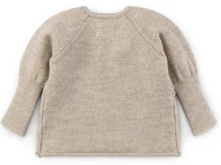 Halfen-Strickerei Baby-Wickeljacke Merinowolle Beige Discount