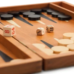 Ulbrich Spieledesign Backgammonspiel Kirschbaumholz New