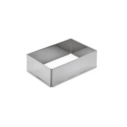 LARES Blechwarenfabrikation Backrahmen eckig Edelstahl Outlet