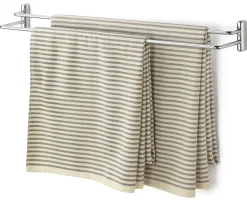 Friedrich Wilhelm Giese Badehandtuchhalter Messing verchromt Sale