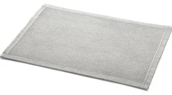 Evelyn Kahle Badematte Perlmuster Hellgrau Discount