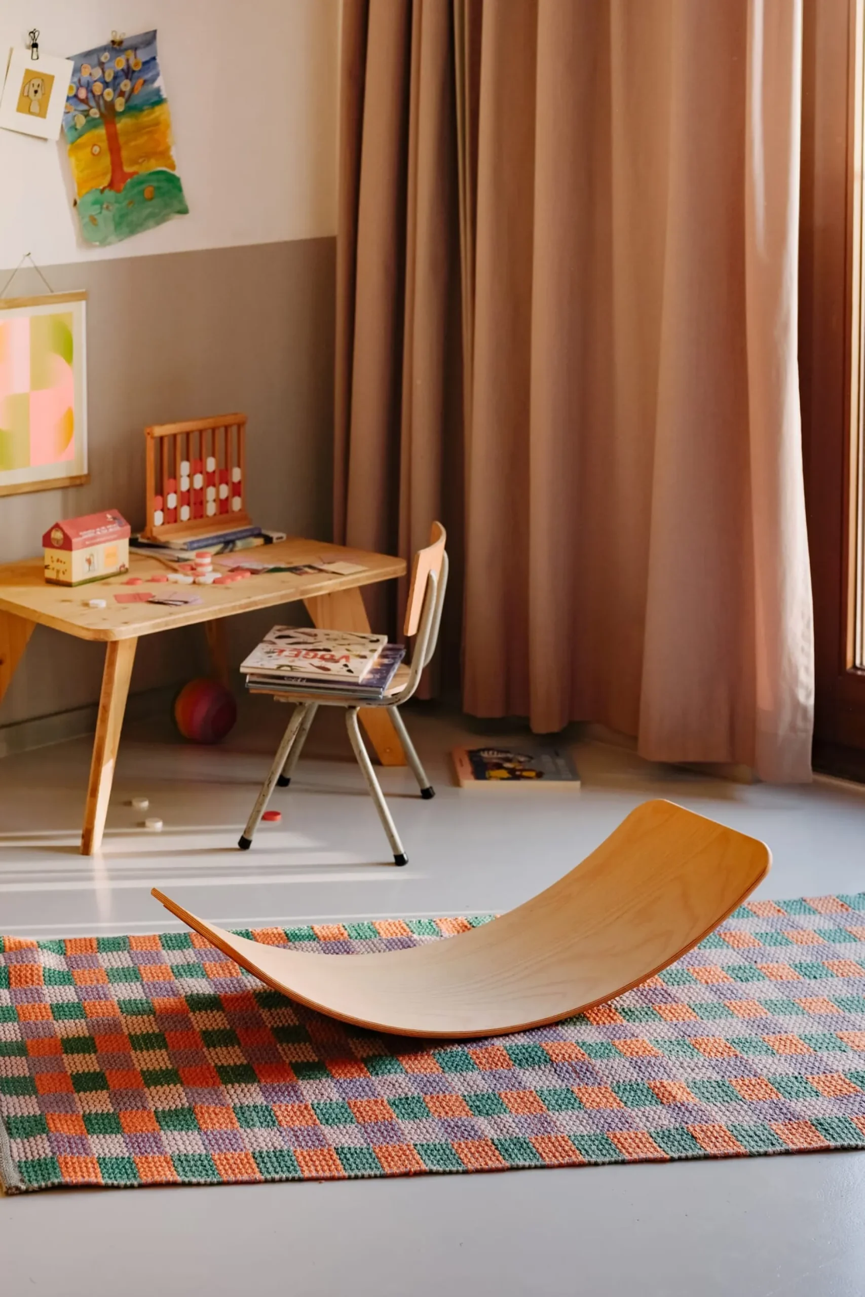 TicToys Balanceboard Buchenholz New