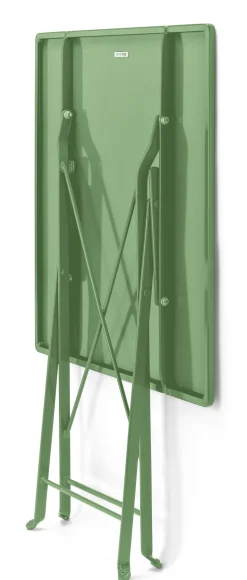 Demar Forge Balkonklapptisch Stahl quadratisch Blassgrün Clearance