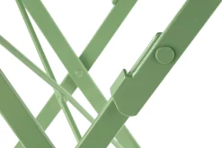 Demar Forge Balkonklapptisch Stahl quadratisch Blassgrün Clearance