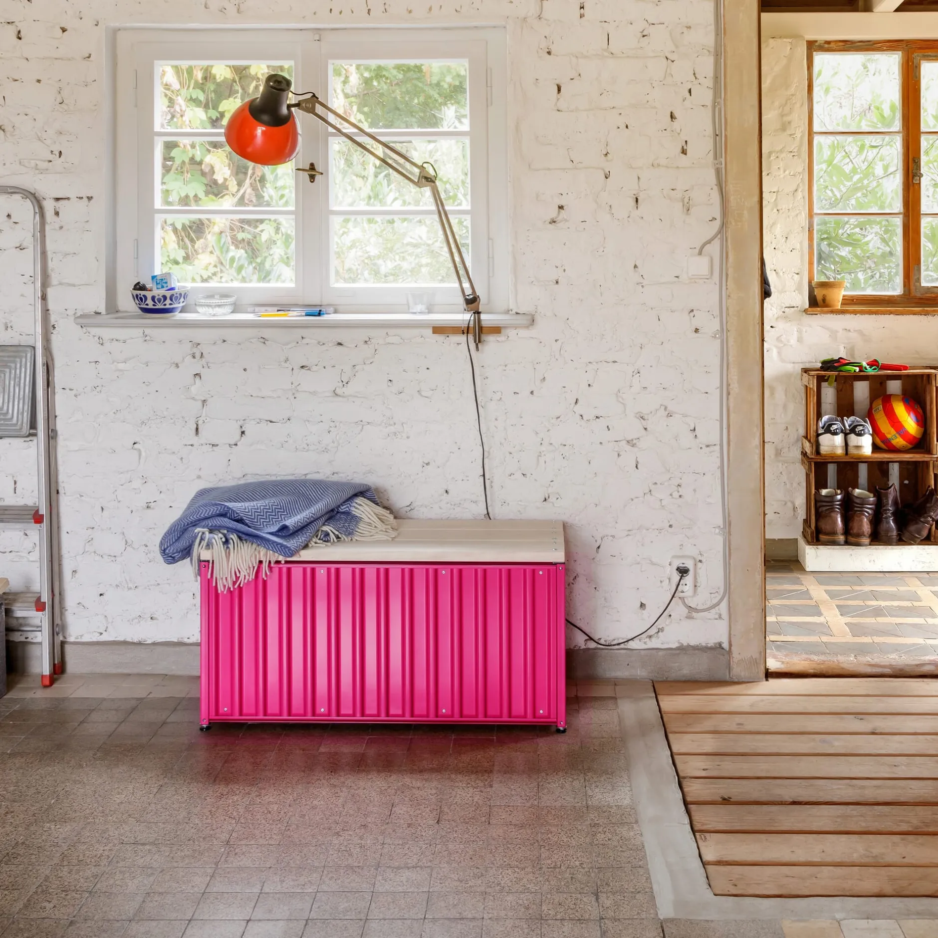 MAGAZIN Bankbrett zu Container DS Clearance