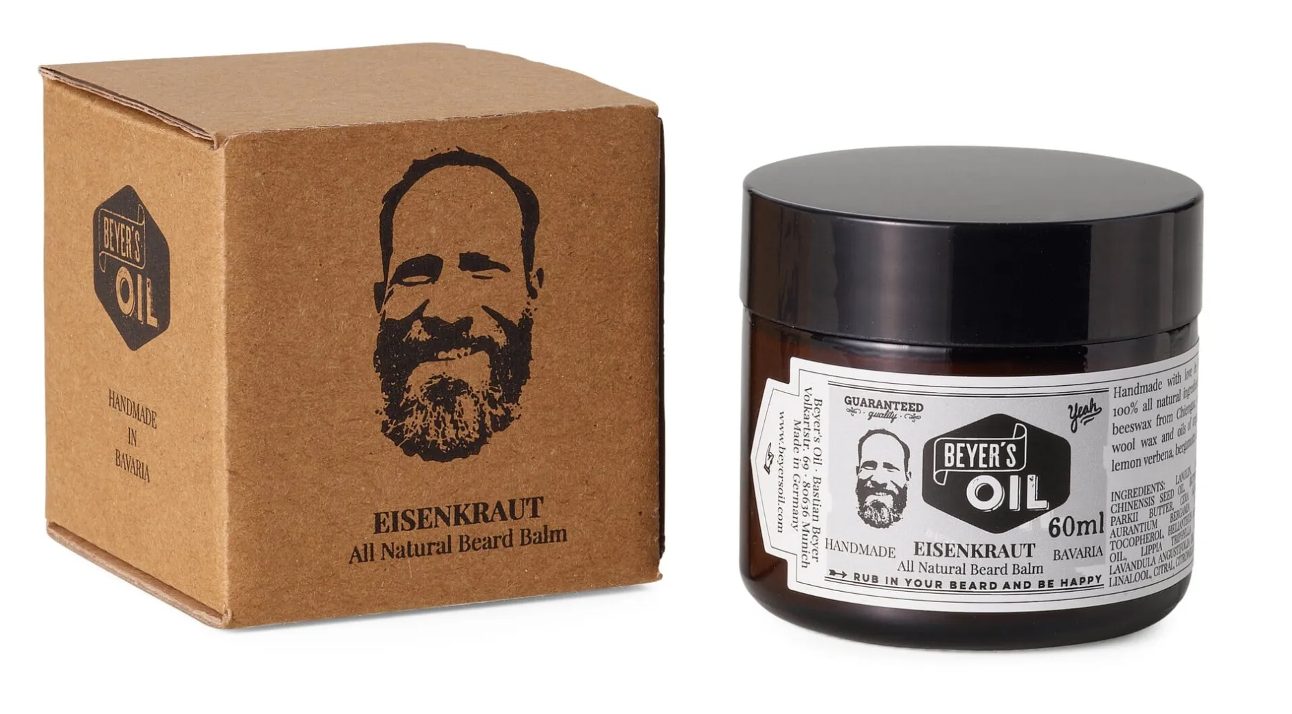 Beyer's Oil Bartbalsam Eisenkraut Hot