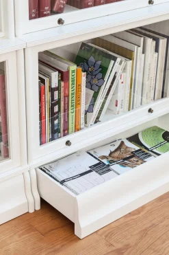 Shannon Bücherschrank weiß Sale