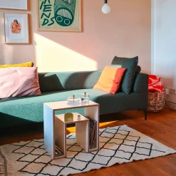 MAGAZIN Beistelltisch Echo Weiß Online