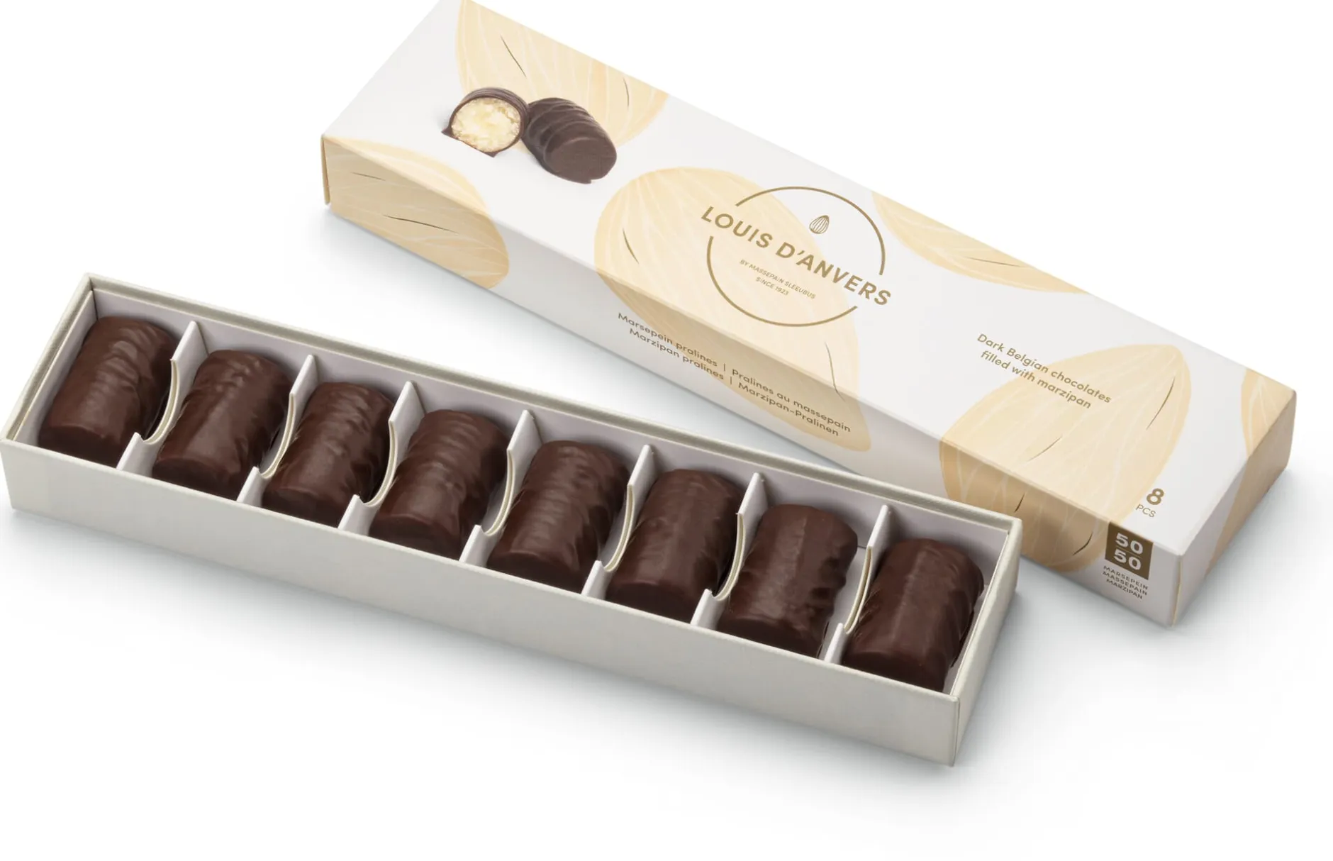 Massepain Sleeubus Belgische Marzipanpralinen (112 g) New