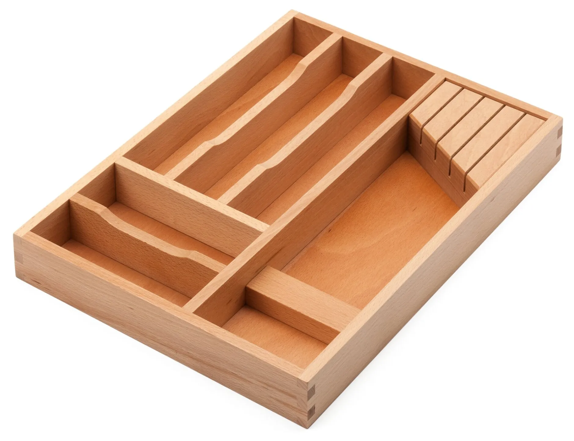 BREKA Besteck- und Messereinsatz Buchenholz Clearance