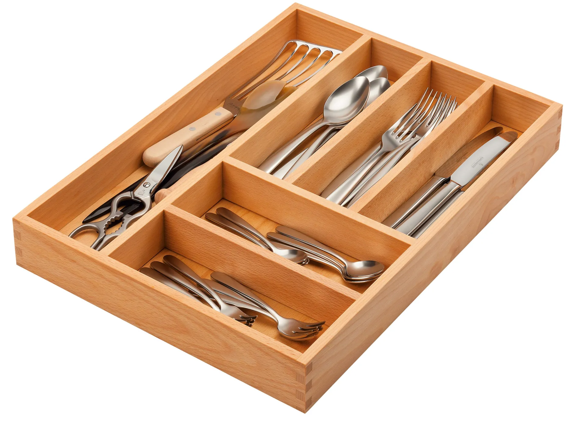 BREKA Besteckeinsatz Buchenholz Clearance