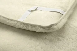 Hofbrucker Bettauflage Lammfell olivengegerbt