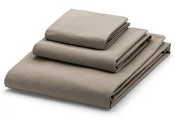 Manufactum Bettbezug Baumwolle Taupe