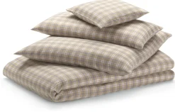 Novila Bettbezug Flanell kariert Best