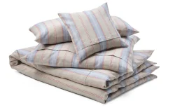 Leinenweberei Hoffmann Bettbezug Leinen gestreift New