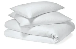 Leinenweberei Vieböck Bettbezug Mühlviertler Leinen Weiß