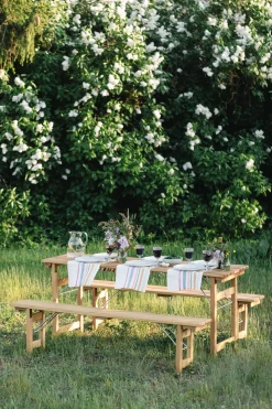 Elefant Möbel Biergartengarnitur Robinienholz