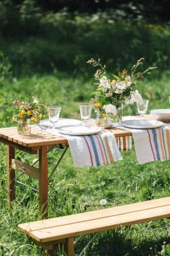 Elefant Möbel Biergartengarnitur Robinienholz