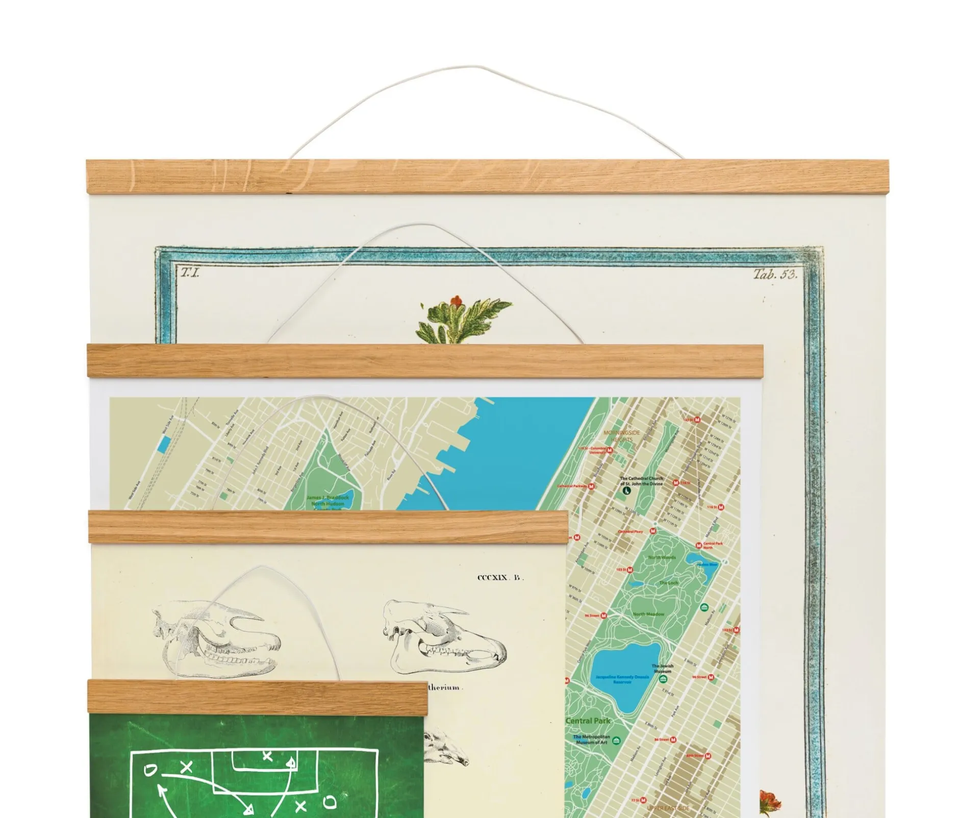 Caritas Wendelstein Werkstätten Bilderleiste Eichenholz magnetisch Sale