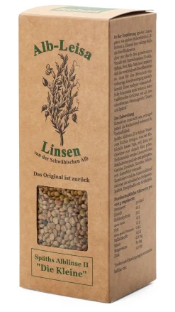 Öko- Erzeugergemeinschaft Alb-Leisa Bio-Alb-Leisa Späth’s Alblinse klein