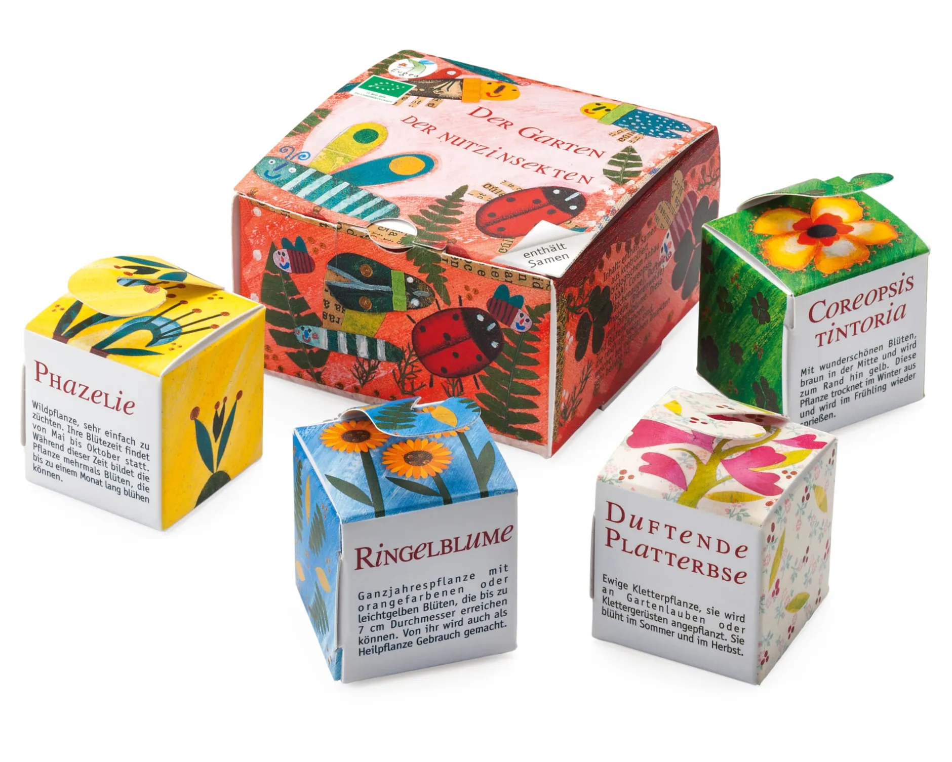 Hädecke Verlag Bio-Blumensamen Samenwürfel für Nutzinsekten Best