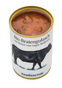 Manufactum Bio-Bratengulasch mit Fleisch vom Angus-Weiderind Hot