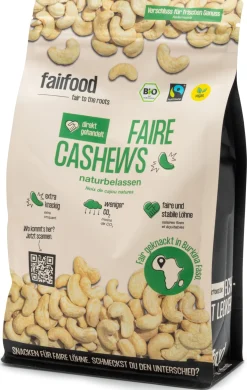 fairfood Freiburg Bio-Cashewkerne naturbelassen New