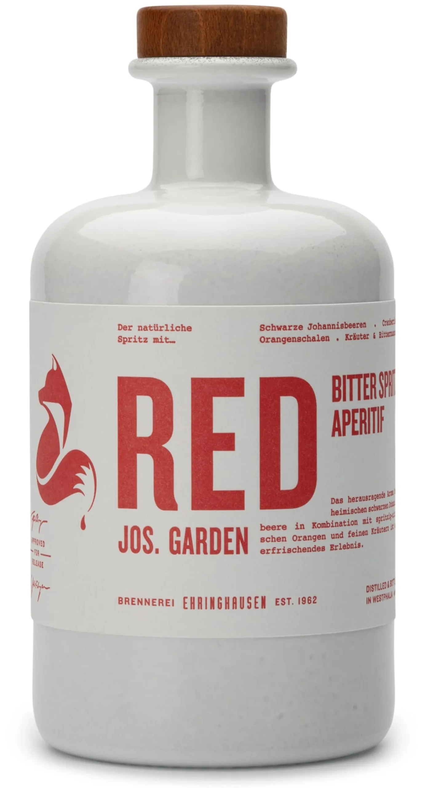 Brennerei Ehringhausen Bio-Jos. Garden Red Spritz Fruchtlikör Hot