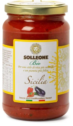 Solleone Bio Bio-Tomatensauce Siciliana New