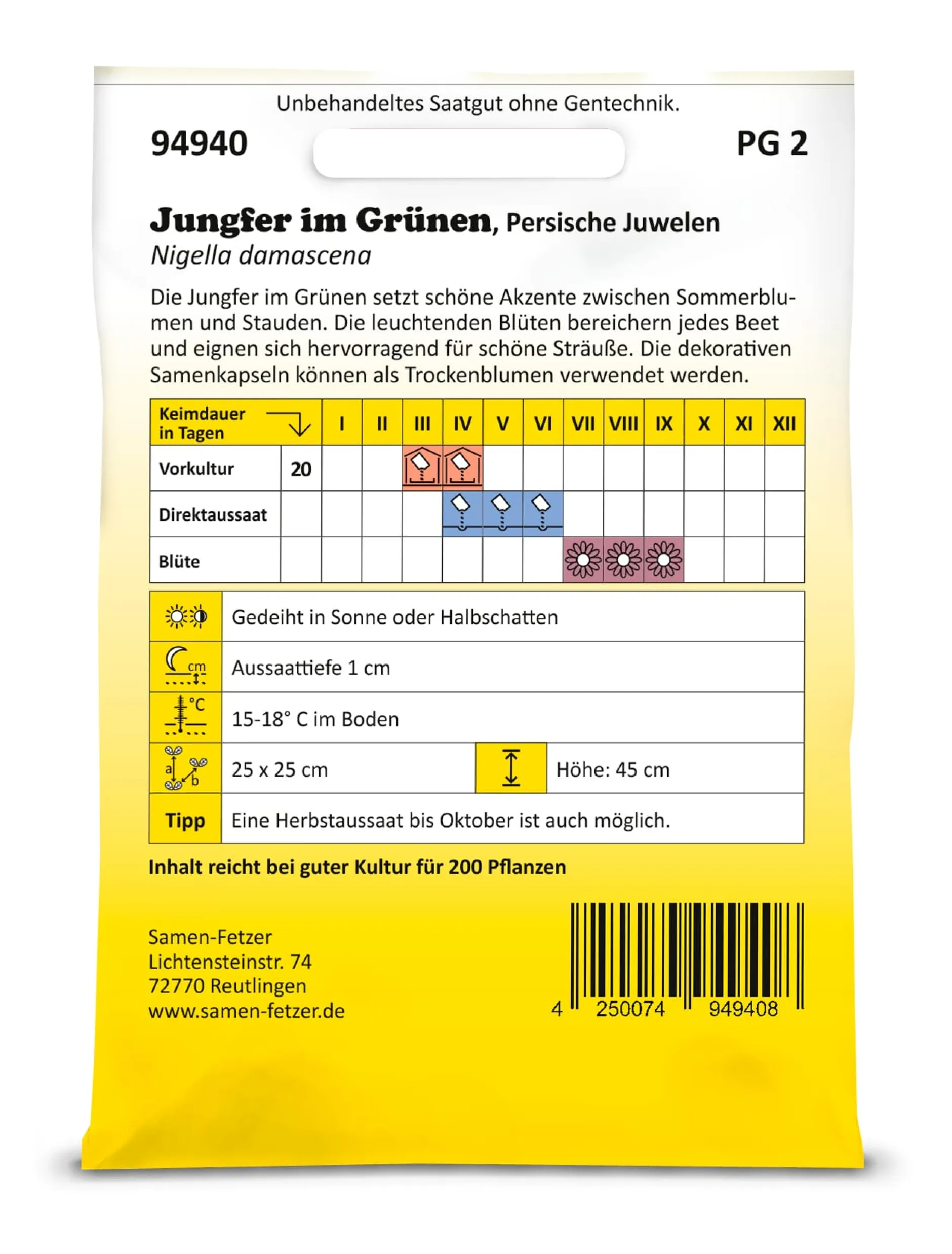 Manufactum Blumensamen Schnittblumen aus dem eigenen Garten Outlet