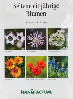 Manufactum Blumensamen Seltene einjährige Blumen Best