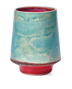 Benediktinerabtei Maria Laach Bogler-Trinkgefäß Himmelblau-Himbeer