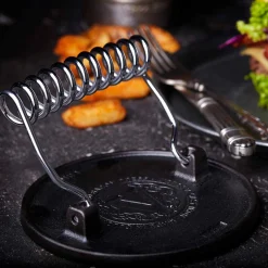 Victoria Brat- und Grillgut-Presse Gusseisen Sale